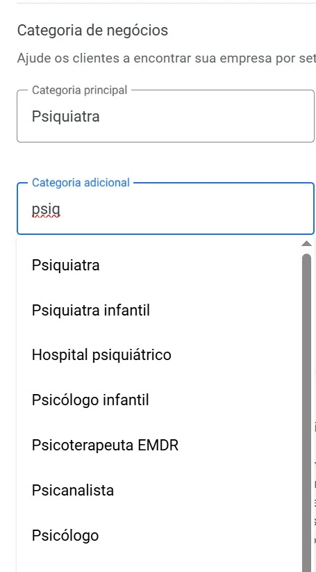 categorias-perfil-google-psiquiatra