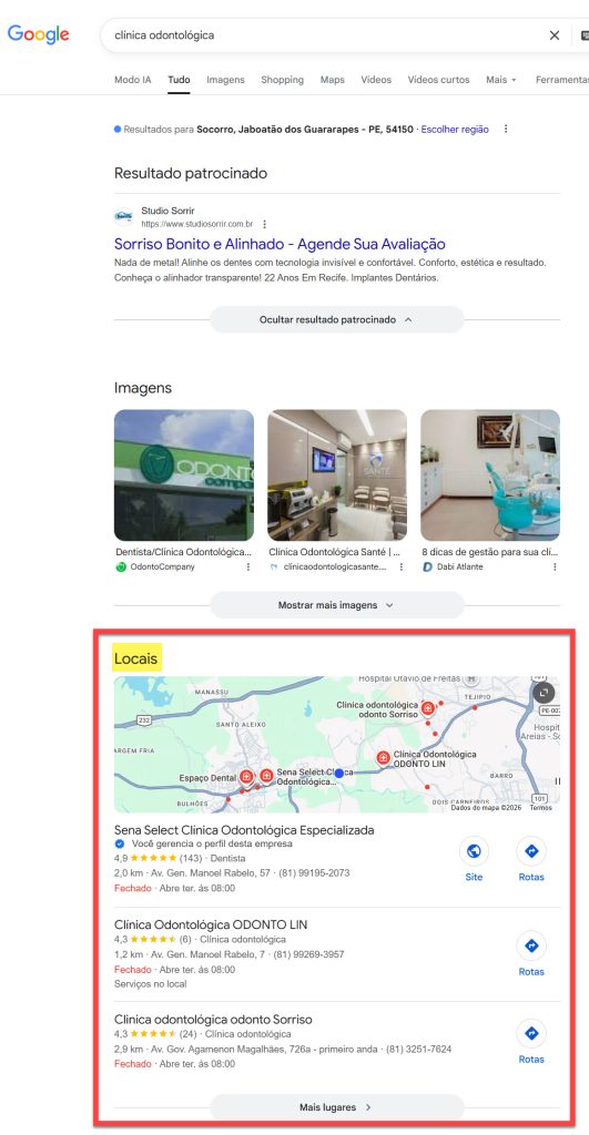 google peg clinica odontologica